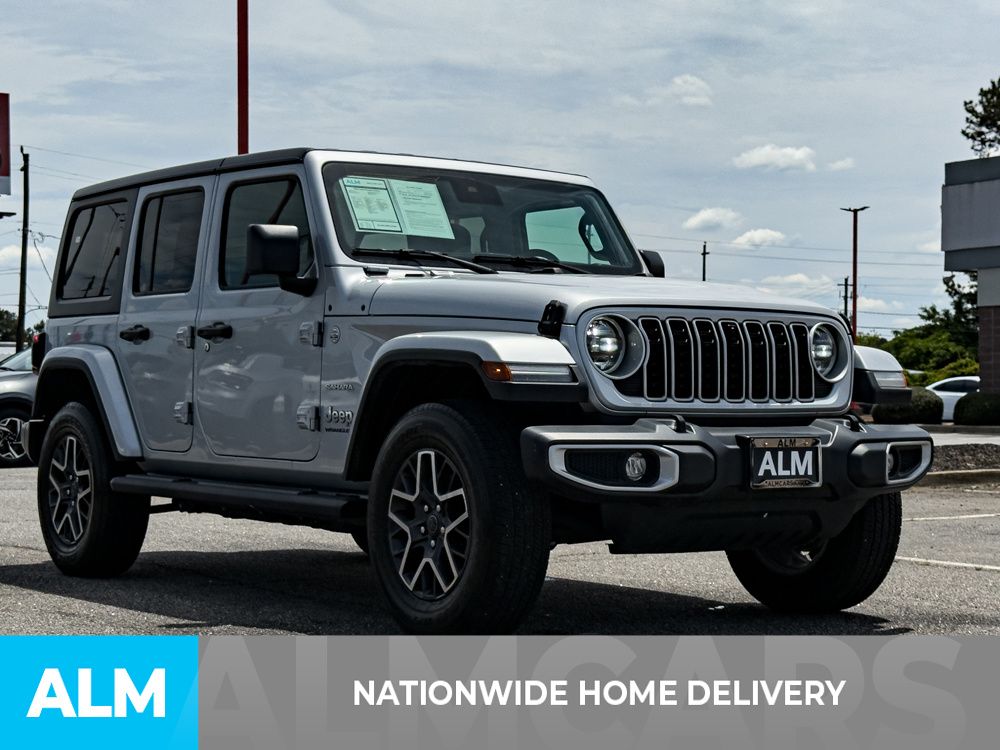 Used 2024 Silver Jeep Sahara image 4