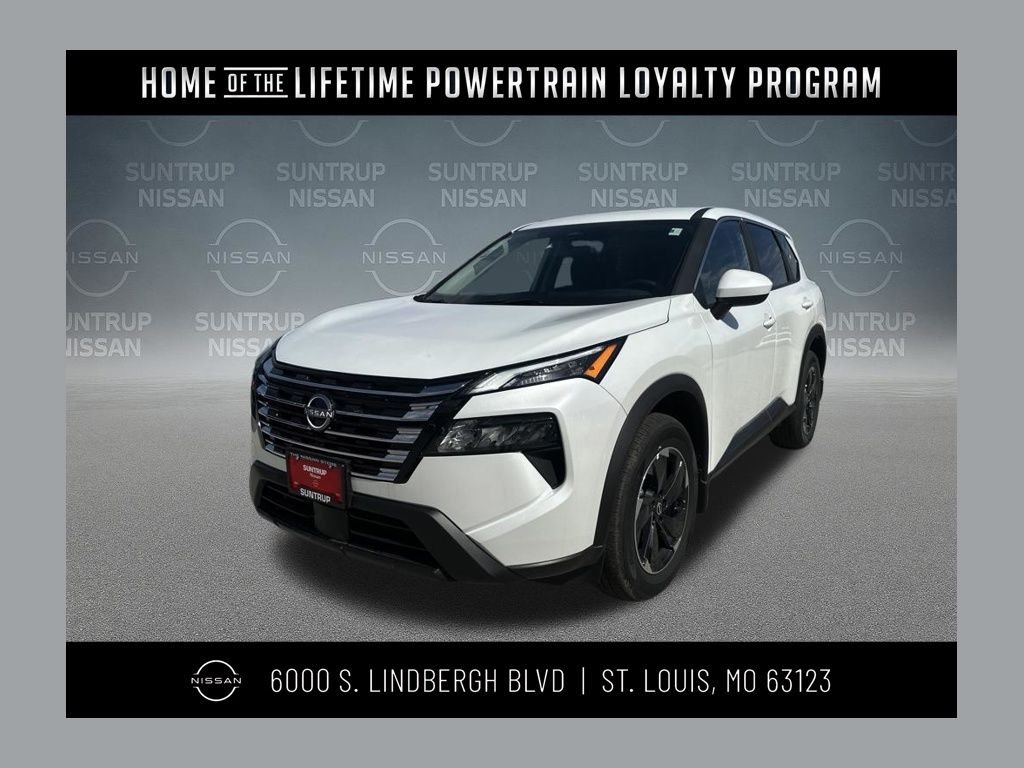 Everest White Pearl Tricoat 2026 Nissan Rogue SV AWD SUV / Crossover All-Wheel Drive Continuously Variable Transmission