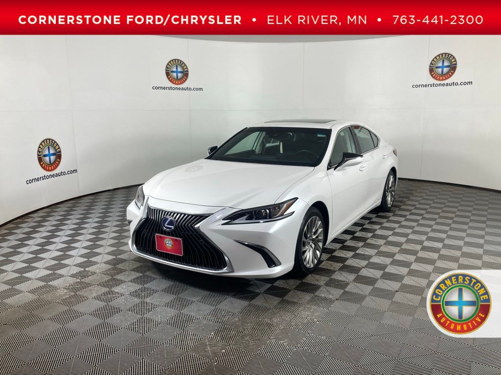 2019 Lexus ES Hybrid 300h Luxury FWD Sedan Front-Wheel Drive Continuously Variable Transmission