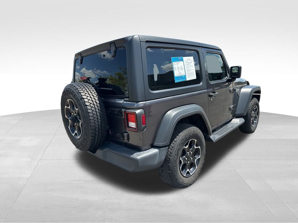 2021 Granite Crystal Metallic Clearcoat Jeep Wrangler Sport S 4X4 SUV