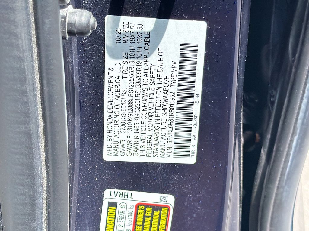 Used 2024 Blue Honda Touring image 34