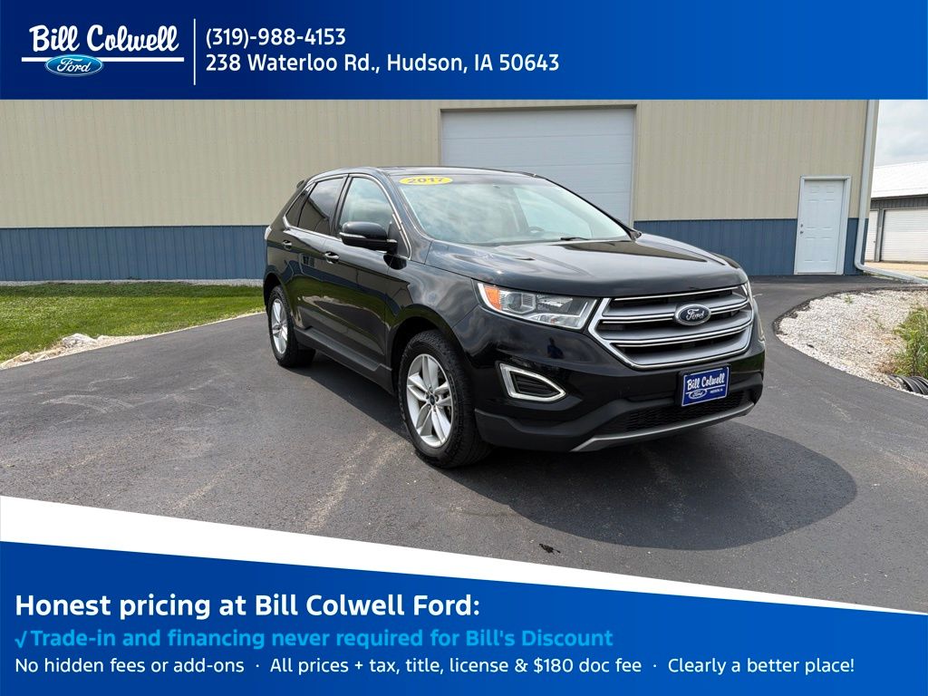 Shadow Black 2017 Ford Edge SUV / Crossover All-Wheel Drive 6-Speed Automatic