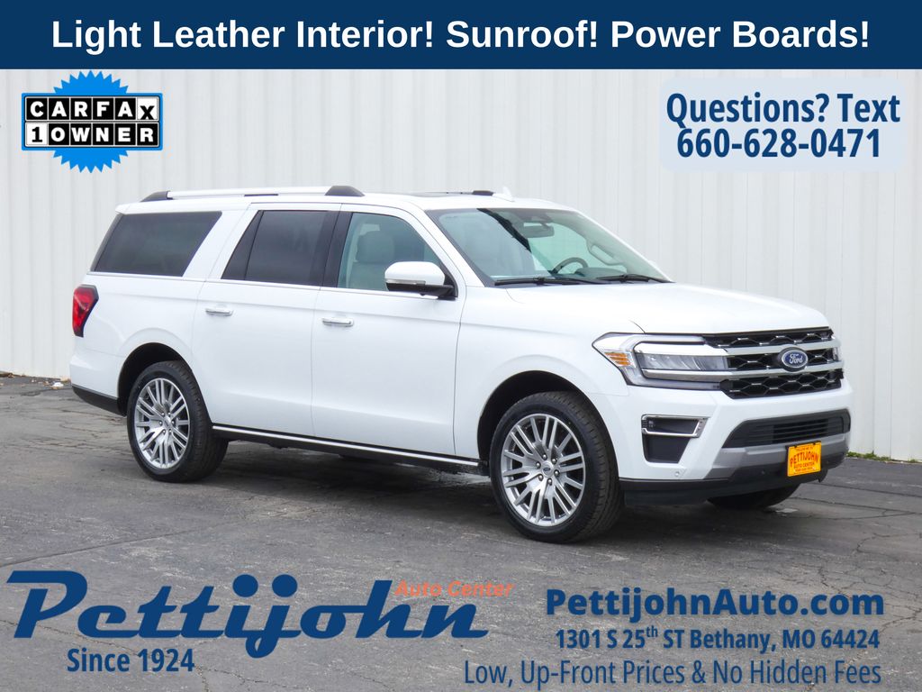 Oxford White 2024 Ford Expedition MAX Limited 4WD SUV / Crossover Four-Wheel Drive Automatic