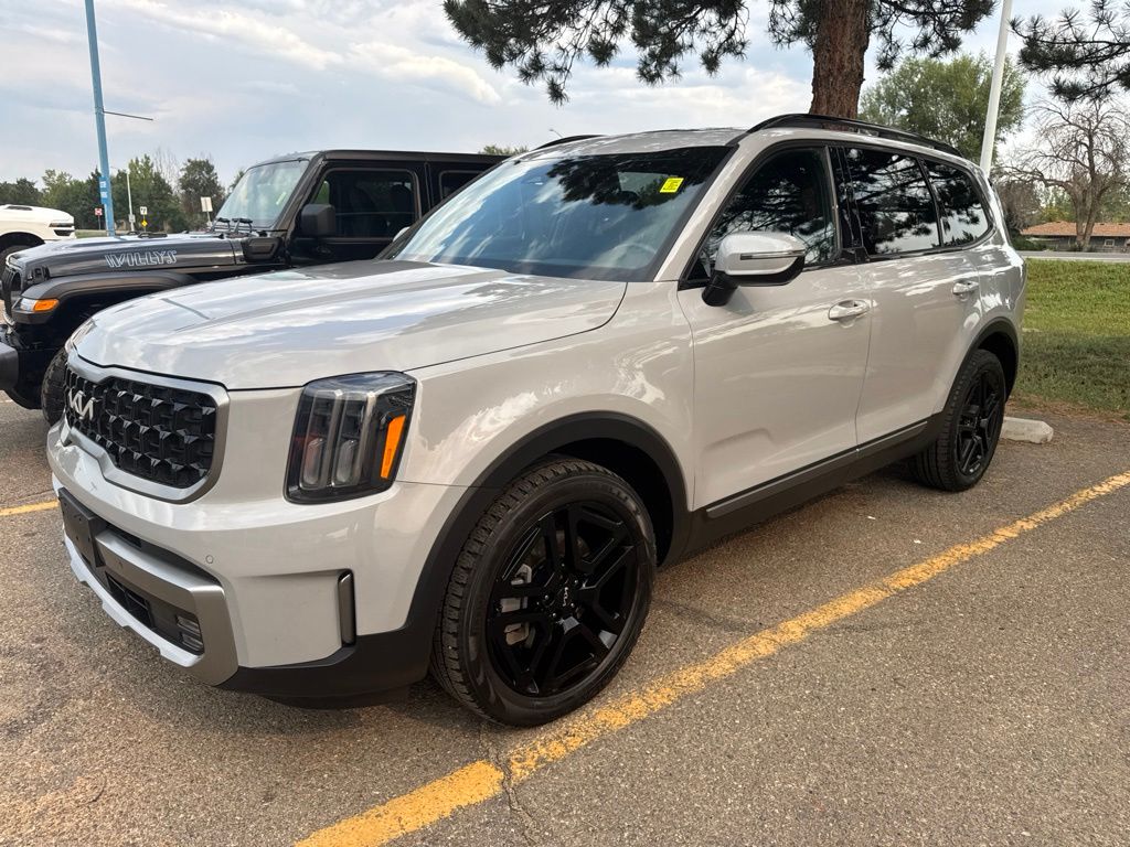 Wolf Gray 2023 Kia Telluride SUV / Crossover All-Wheel Drive 8-Speed Automatic