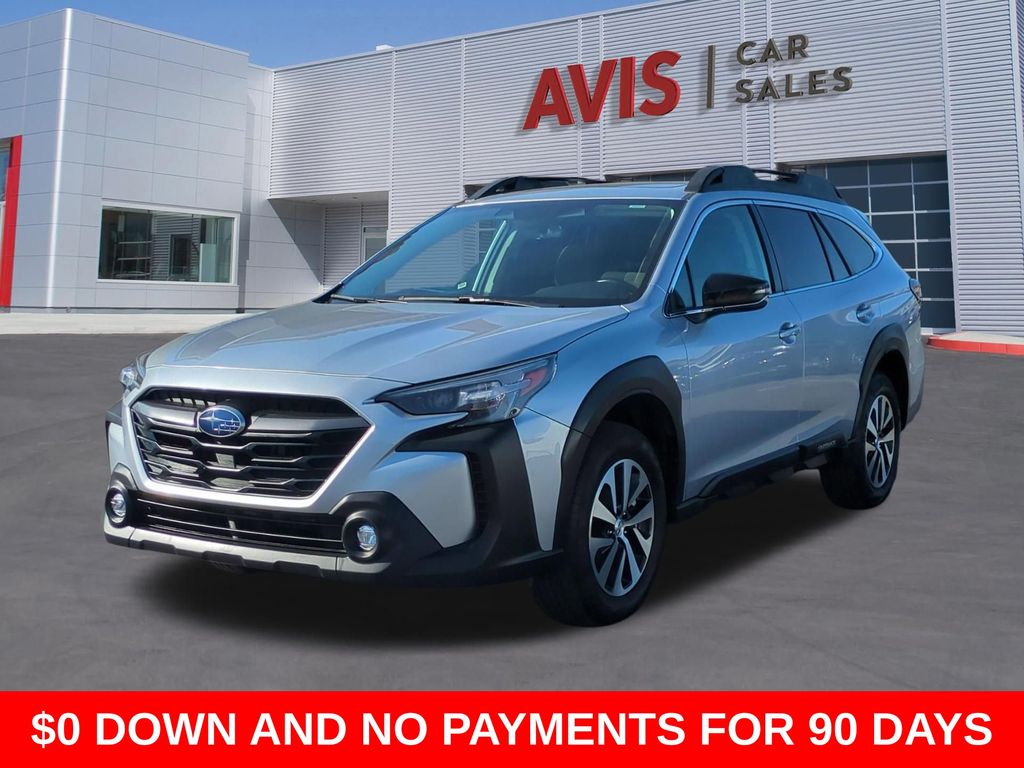 Ice Silver Metallic 2025 Subaru Outback Premium AWD SUV / Crossover All-Wheel Drive Continuously Variable Transmission