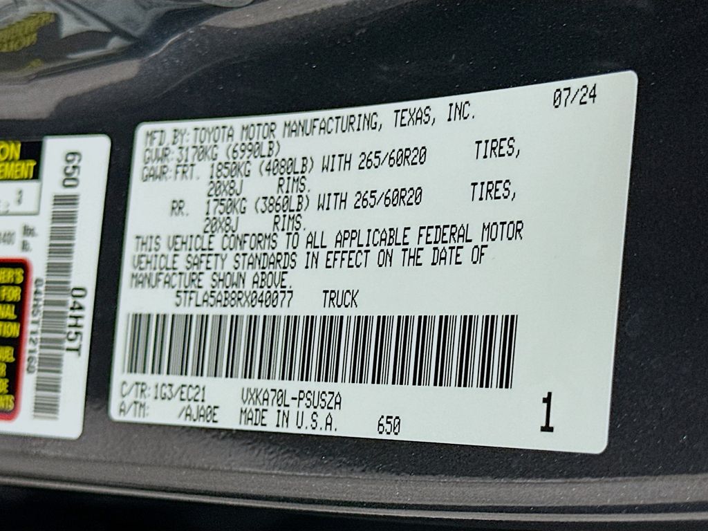 Thumbnail: 2024 Toyota Tundra - 32