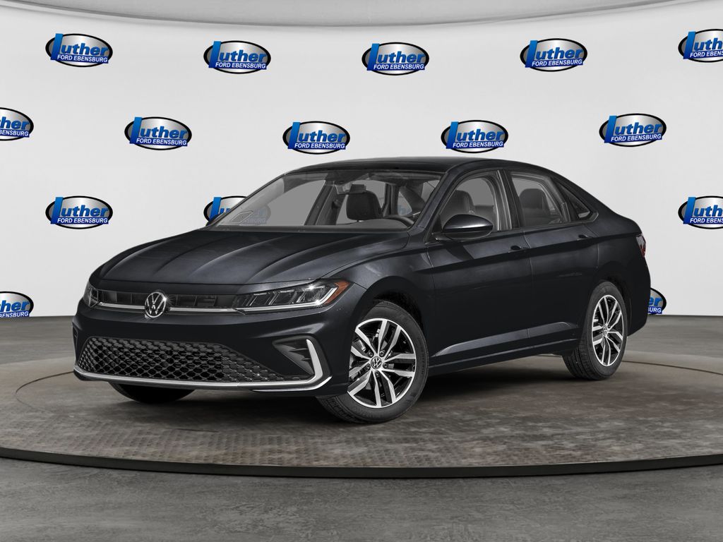 2025 Volkswagen Jetta 1.5T SE Black at Sutliff Volkswagen