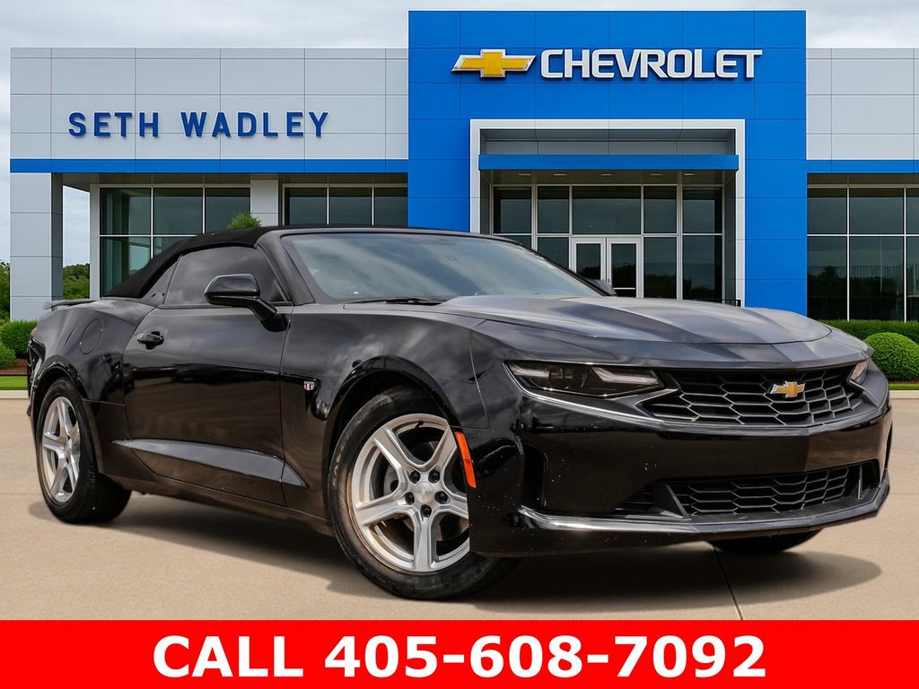 Black 2023 Chevrolet Camaro 1LT Convertible RWD Convertible Rear-Wheel Drive 8-Speed Automatic