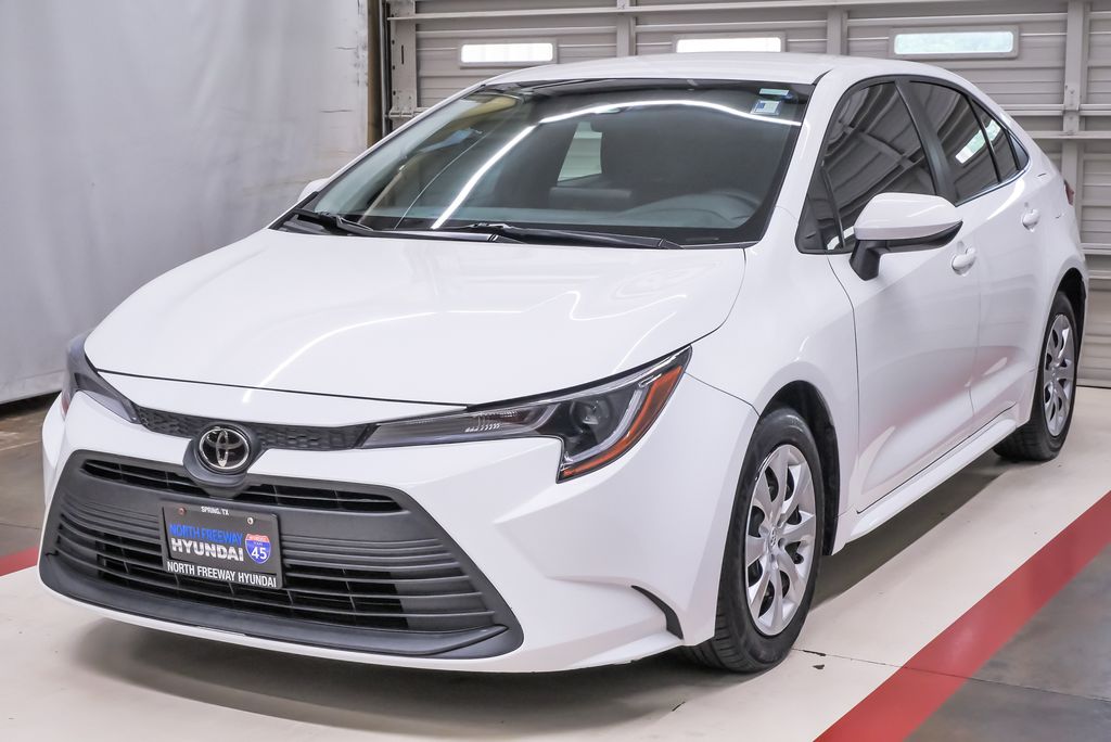 Ice Cap 2023 Toyota Corolla Sedan Front-Wheel Drive Continuously Variable Transmission