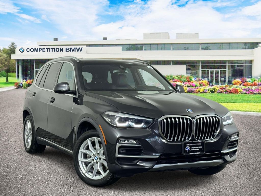 Gray (Dark Graphite Metallic) 2021 BMW X5 xDrive40i AWD SUV / Crossover All-Wheel Drive 8-Speed Automatic