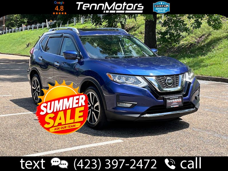 Caspian Blue Metallic 2019 Nissan Rogue SUV / Crossover All-Wheel Drive Continuously Variable Transmission