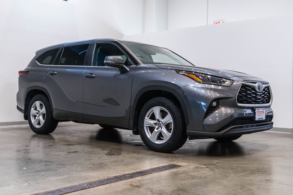 Magnetic Gray Metallic 2025 Toyota Highlander SUV / Crossover All-Wheel Drive 8-Speed Automatic