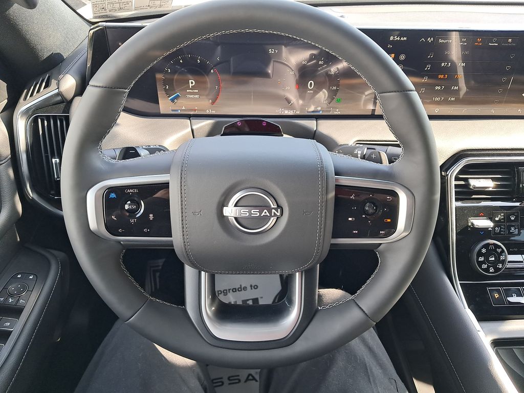 2026 Nissan Armada Platinum Reserve White at John Sisson Motors