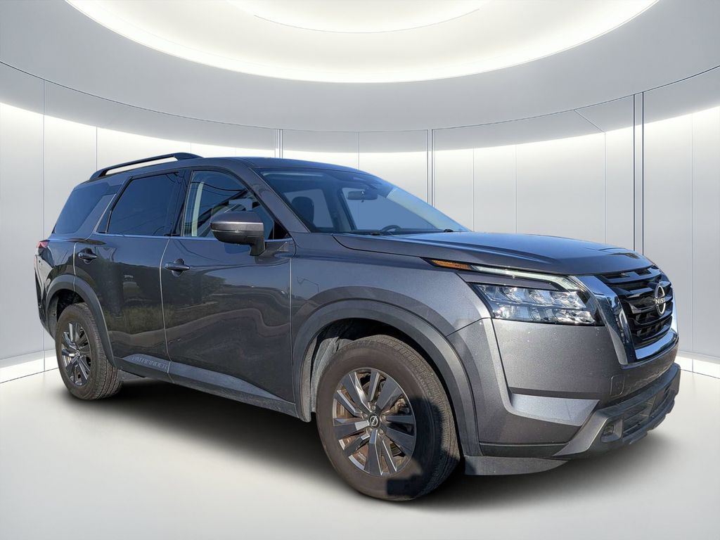 Gray (Gun Metallic) 2024 Nissan Pathfinder SUV / Crossover Front-Wheel Drive 9-Speed Automatic