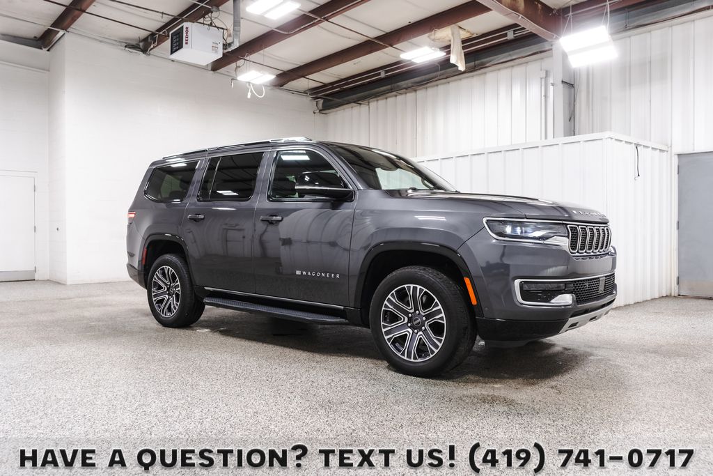 Baltic Gray Metallic Clearcoat 2025 Jeep Wagoneer Series II 4WD SUV / Crossover Four-Wheel Drive 8-Speed Automatic