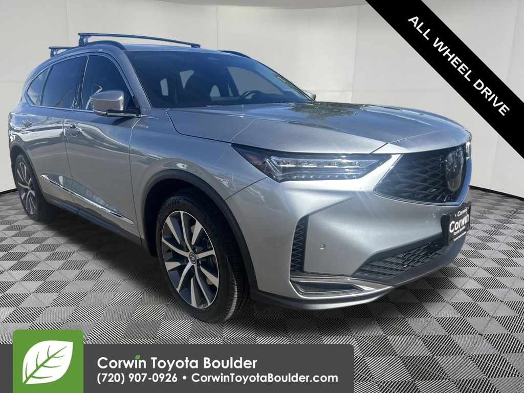 Lunar Silver Metallic 2025 Acura MDX SUV / Crossover All-Wheel Drive Automatic