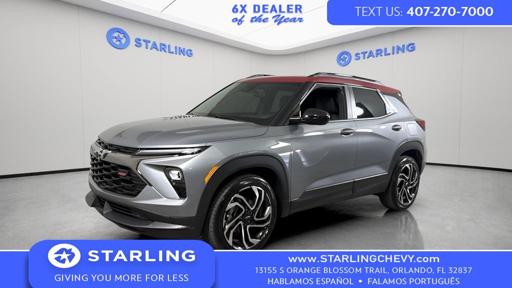 Sterling Gray Metallic 2026 Chevrolet Trailblazer SUV / Crossover Front-Wheel Drive Continuously Variable Transmission
