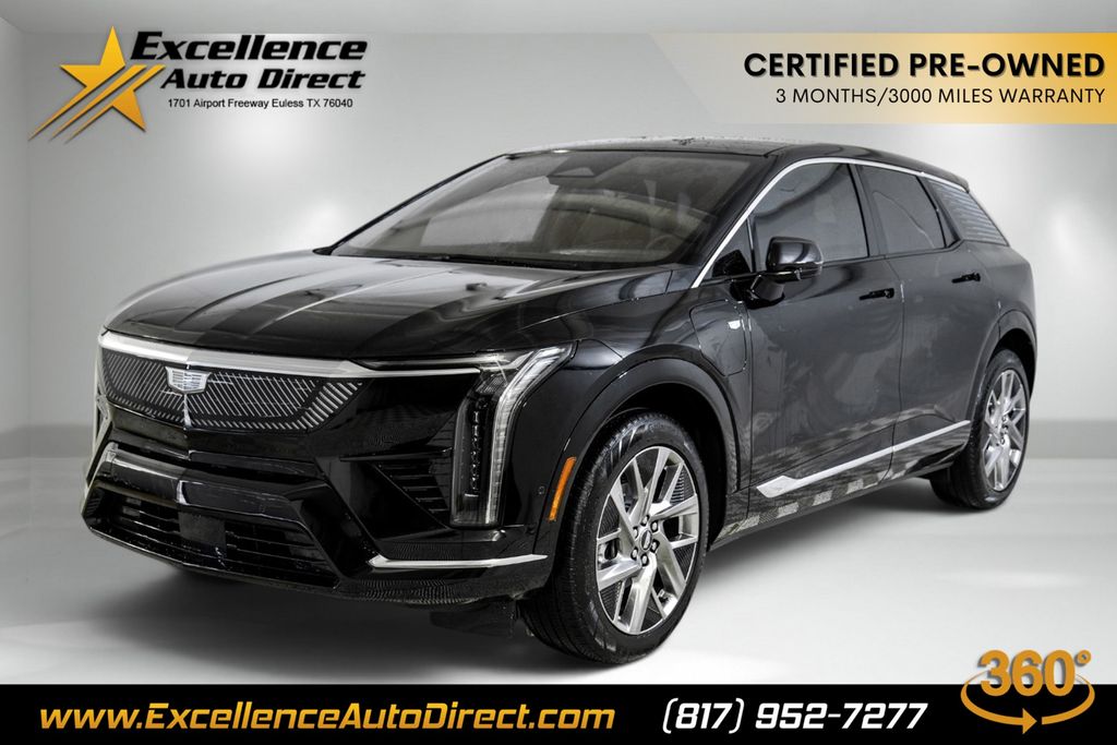 Black Raven 2025 Cadillac OPTIQ Luxury 1 AWD SUV / Crossover All-Wheel Drive 1-Speed Automatic