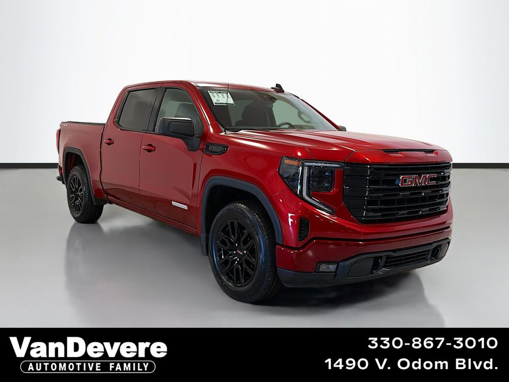Volcanic Red Tintcoat 2023 GMC Sierra 1500 Pickup Truck Four-Wheel Drive 8-Speed Automatic