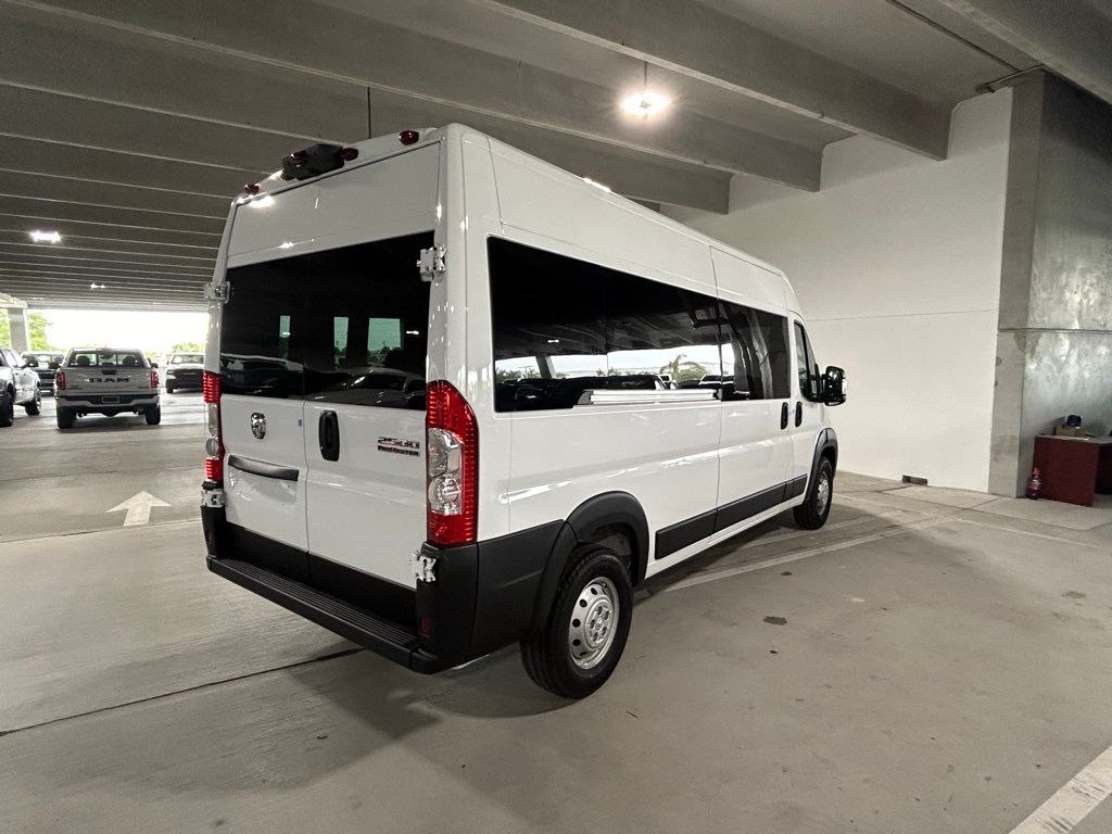 Used 2023 Bright White Clearcoat Ram High Roof image 4