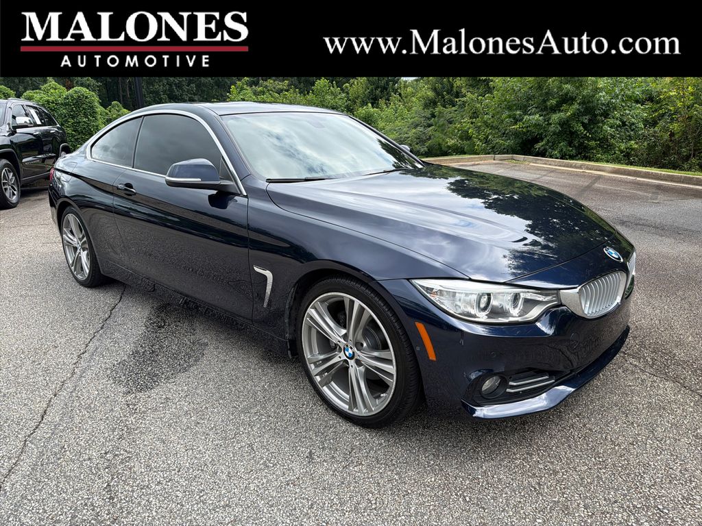 Imperial Blue Metallic 2017 BMW 4 Series Coupe Rear-Wheel Drive 8-Speed Automatic