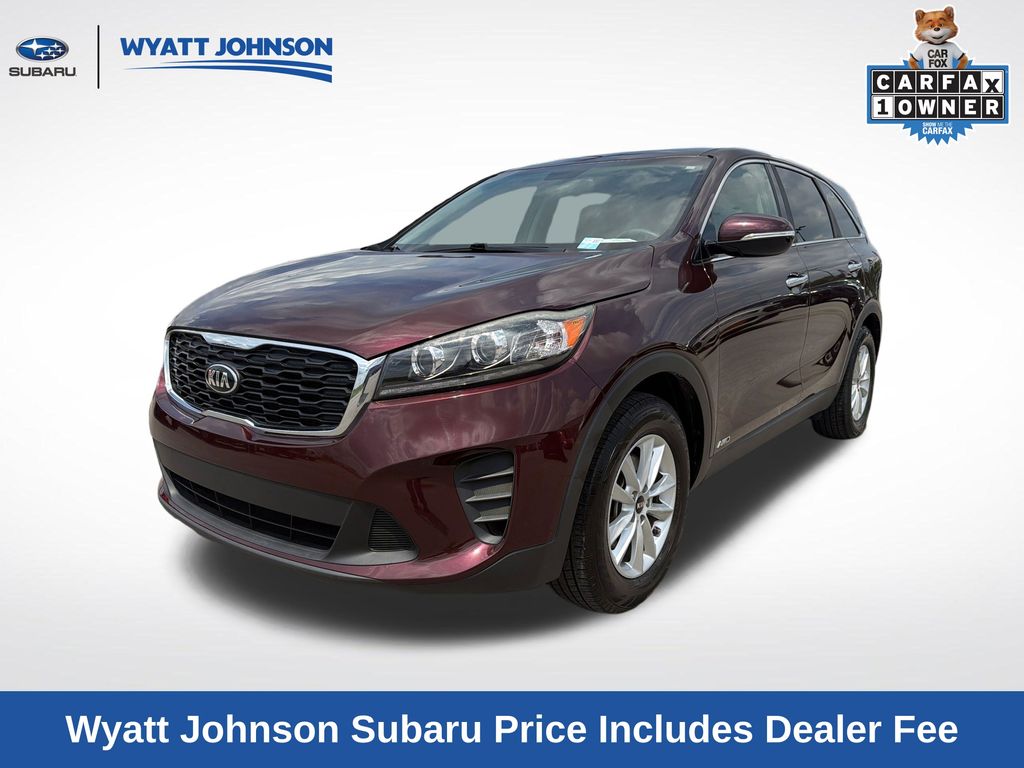Red (Sangria) 2019 Kia Sorento SUV / Crossover All-Wheel Drive 6-Speed Automatic