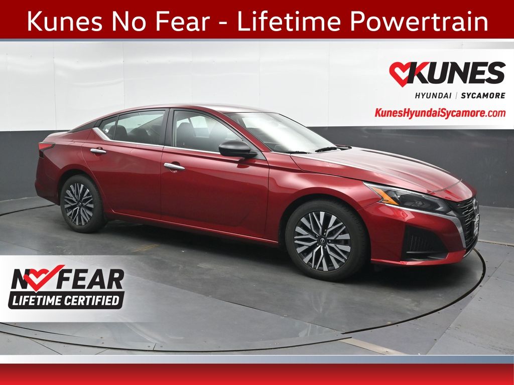 Red (Scarlet Ember) 2025 Nissan Altima Sedan Front-Wheel Drive Continuously Variable Transmission