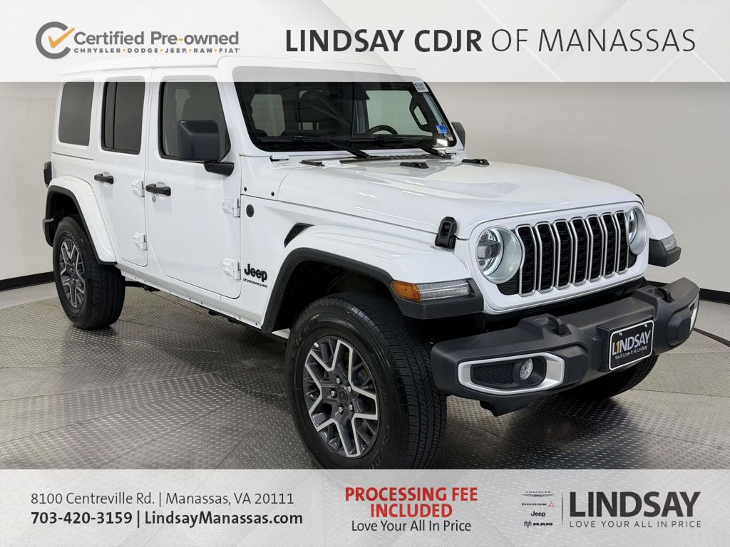 Bright White Clearcoat 2026 Jeep Wrangler SUV / Crossover Four-Wheel Drive 8-Speed Automatic