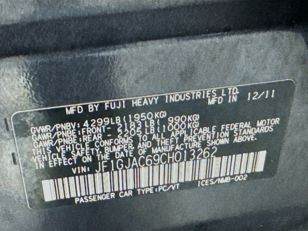 Used Car 2012 Subaru Impreza  2.0i Premium For Sale Under $10,000 In Austin, Texas