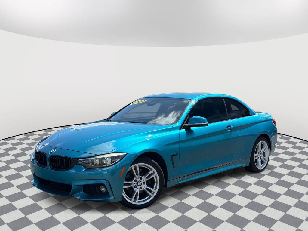 Snapper Rocks Blue Metallic 2020 BMW 4 Series Convertible All-Wheel Drive 8-Speed Automatic