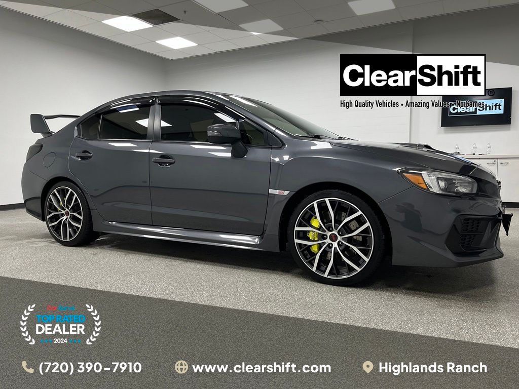 Magnetite Gray Metallic 2021 Subaru WRX STI Sedan All-Wheel Drive 6-Speed Manual