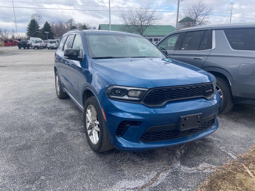 Blue (Frostbite Pearlcoat) 2024 Dodge Durango GT Plus AWD SUV / Crossover All-Wheel Drive 8-Speed Automatic