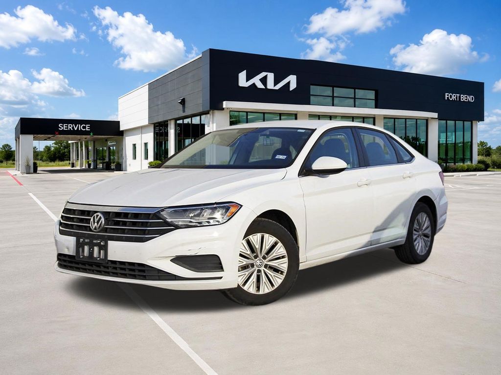 2019 Volkswagen Jetta  White at Bayshore Chrysler Jeep Dodge Ram