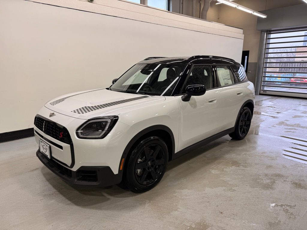Nanuq White Metallic 2026 MINI Countryman S ALL4 SUV / Crossover All-Wheel Drive 7-Speed Automatic