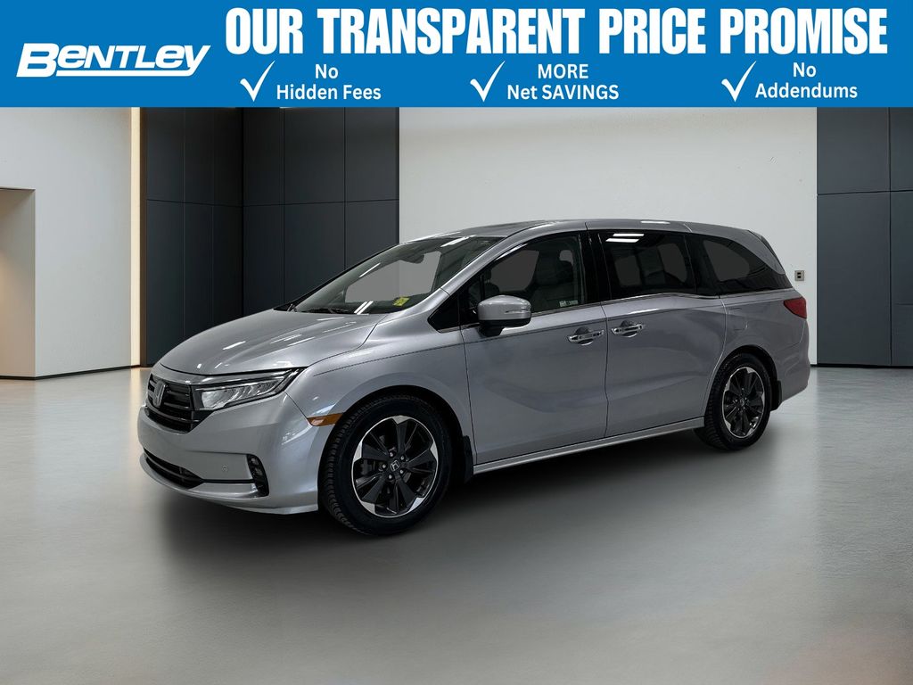 Lunar Silver Metallic 2022 Honda Odyssey Elite FWD Minivan Front-Wheel Drive Automatic
