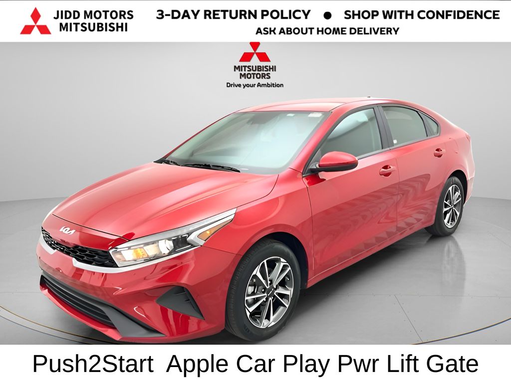 Currant Red 2024 Kia Forte LXS FWD Sedan Front-Wheel Drive Continuously Variable Transmission