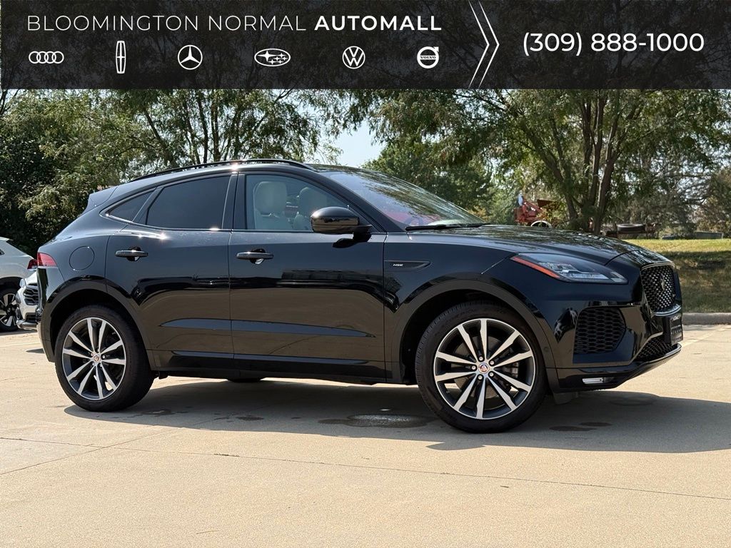Black 2019 Jaguar E-PACE SUV / Crossover All-Wheel Drive 9-Speed Automatic