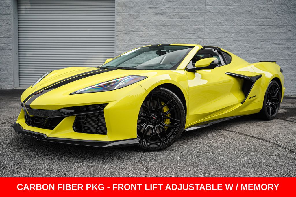 Accelerate Yellow Metallic 2023 Chevrolet Corvette Coupe Rear-Wheel Drive 8-Speed Dual Clutch