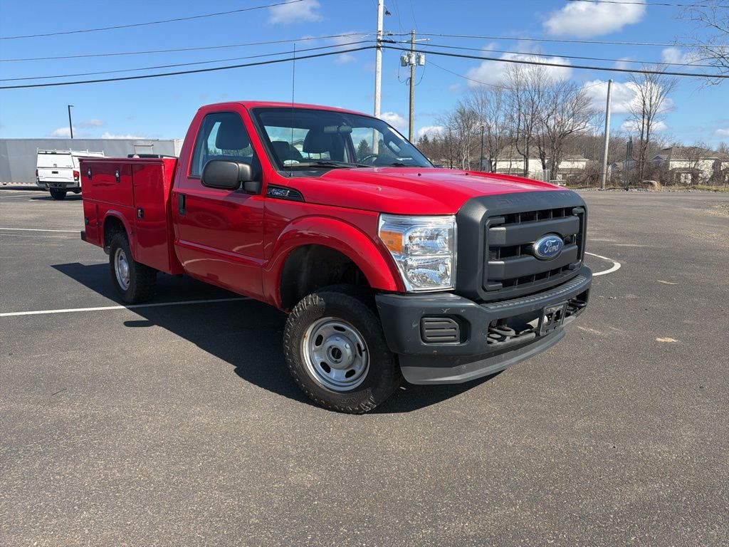 Vermillion Red 2015 Ford F-250 Super Duty XL LB 4WD Pickup Truck Four-Wheel Drive 6-Speed Automatic
