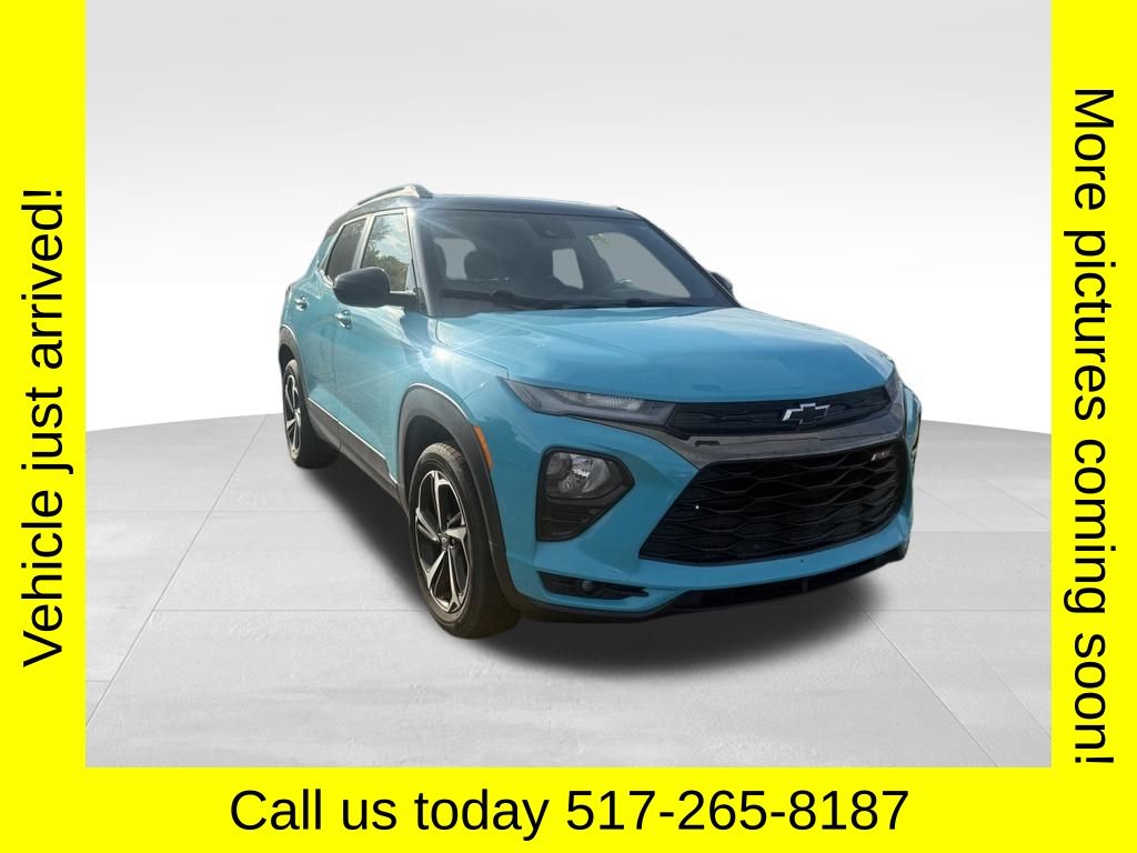 Oasis Blue 2021 Chevrolet Trailblazer SUV / Crossover Four-Wheel Drive 9-Speed Automatic