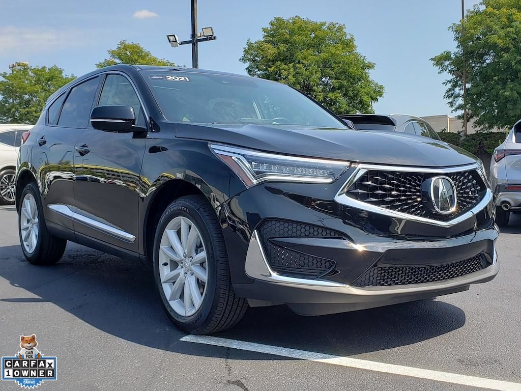 Majestic Black Pearl 2021 Acura RDX SUV / Crossover All-Wheel Drive Automatic