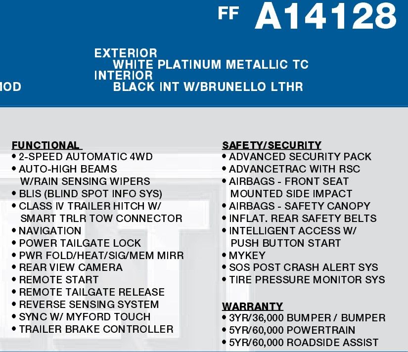 2015 Ford F-150 Platinum 21