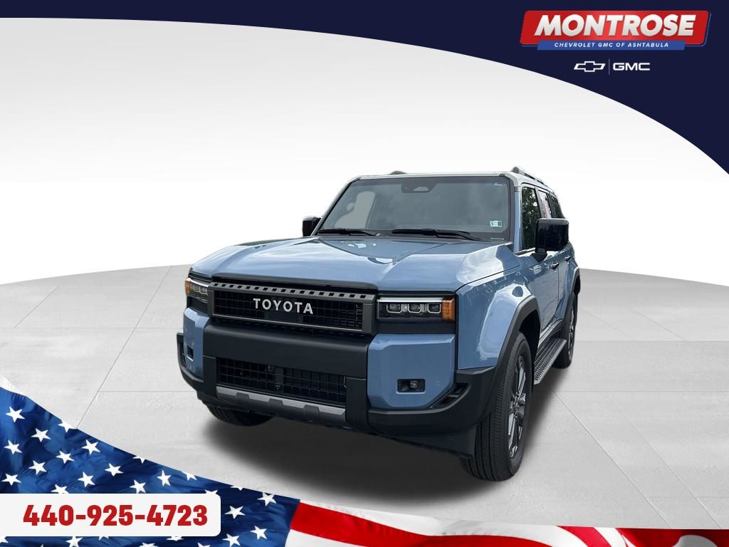 Blue / Gray 2025 Toyota Land Cruiser SUV / Crossover Four-Wheel Drive 8-Speed Automatic