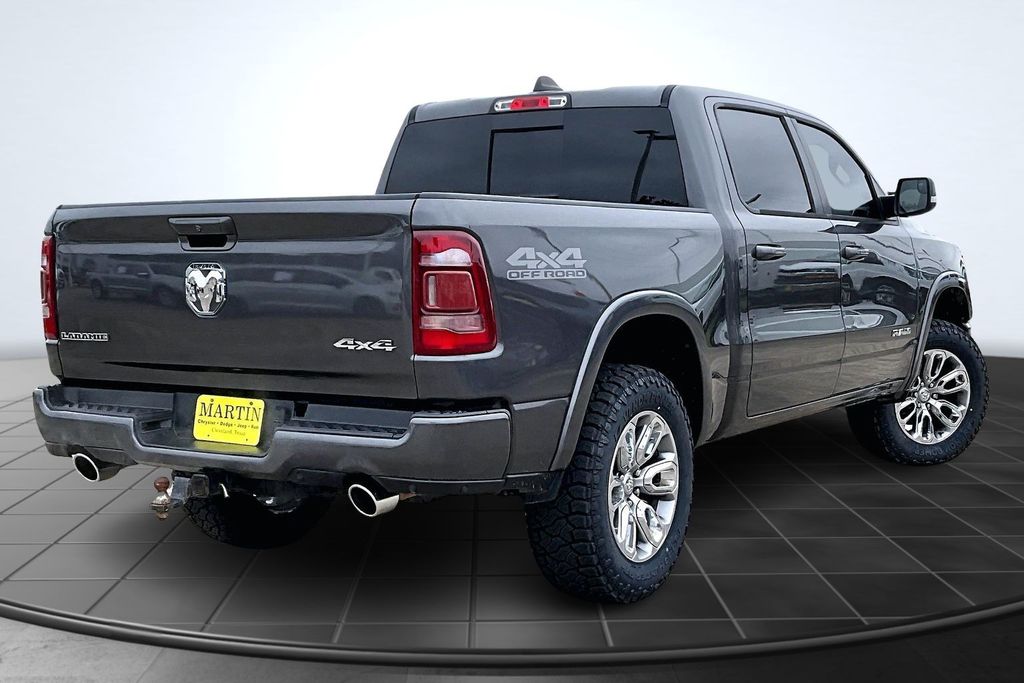 2019 Ram 1500 Laramie Gray at Texan Dodge Chrysler Jeep Ram