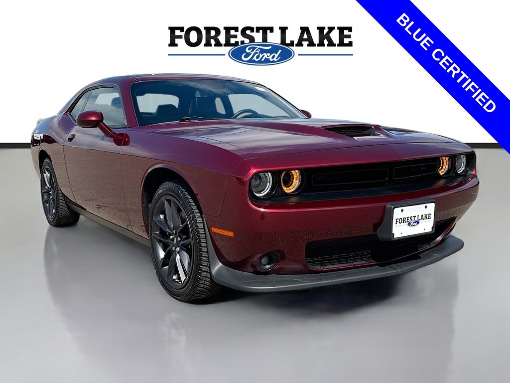 Octane Red Pearlcoat 2022 Dodge Challenger Coupe All-Wheel Drive 8-Speed Automatic