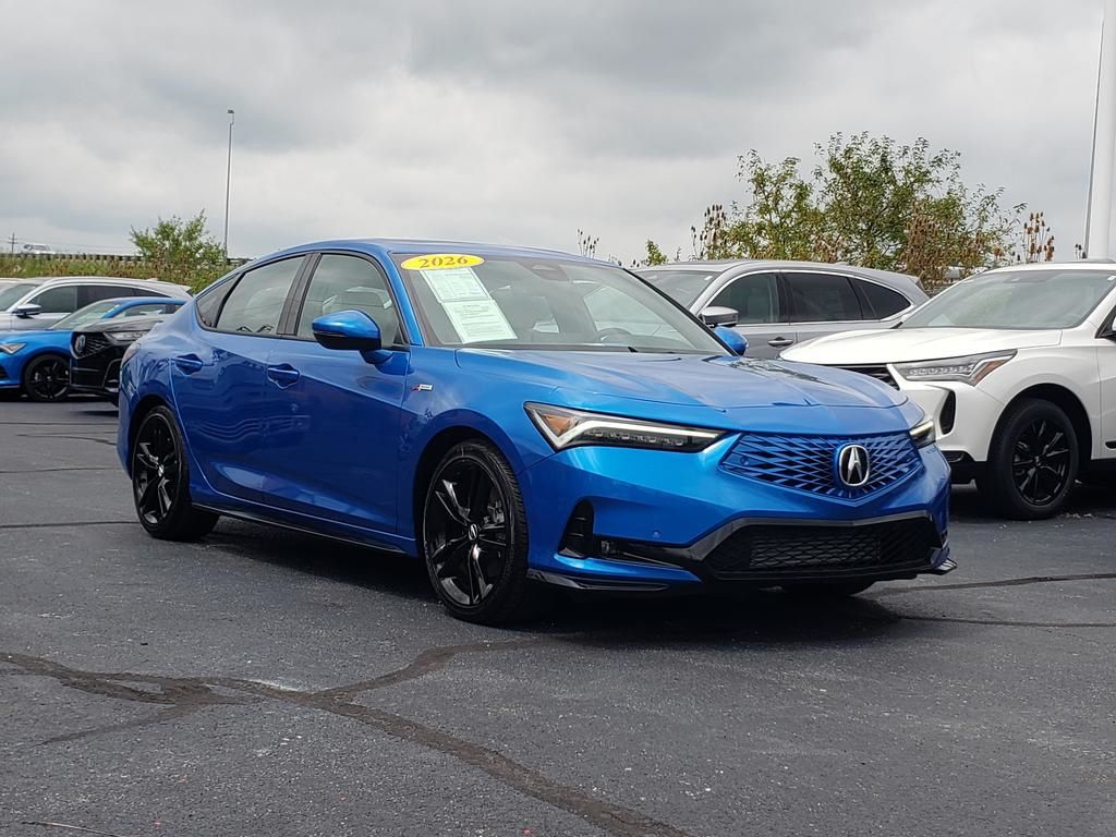 Double Apex Blue P 2026 Acura Integra Sedan Front-Wheel Drive 6-Speed Manual