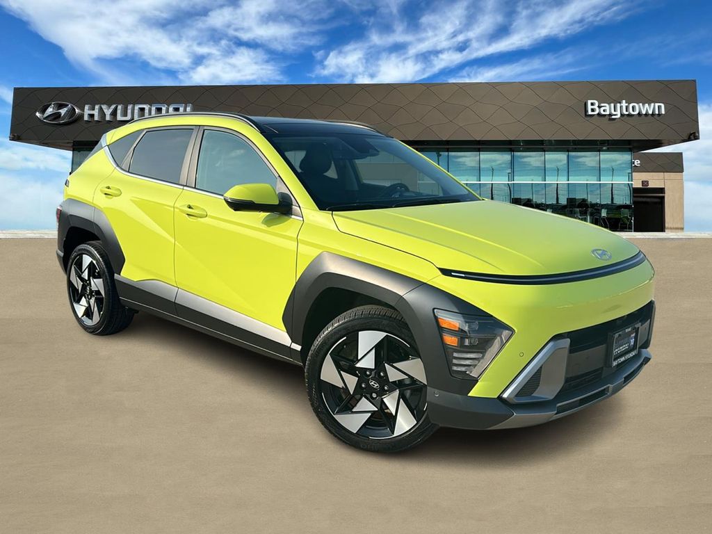 2024 Hyundai Kona Limited Yellow at Big Star Chrysler Jeep Dodge Ram 