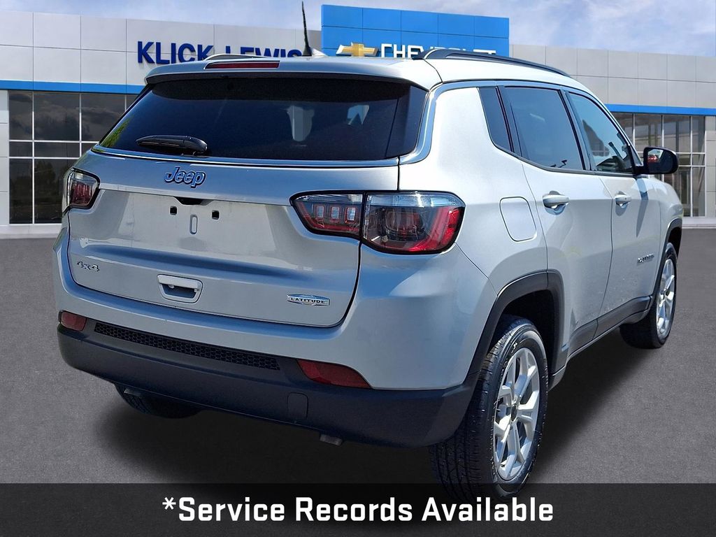 2025 Jeep Compass Latitude Silver at Spitzer Acura