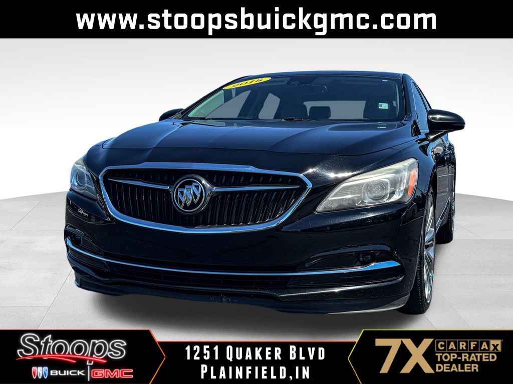 Black Onyx 2018 Buick LaCrosse Sedan All-Wheel Drive 9-Speed Automatic