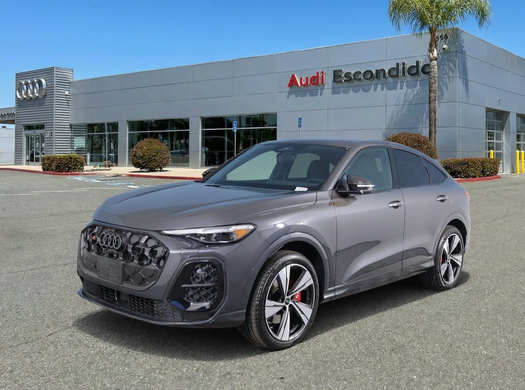 Tambora Gray Metallic 2026 Audi SQ5 Sportback Sedan All-Wheel Drive 7-Speed Automatic